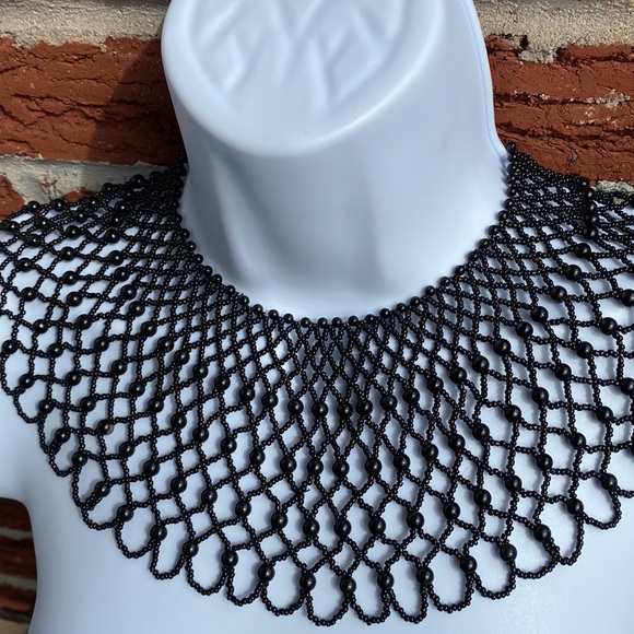 Beaded Necklace/Collar Vintage - Picture 1 of 5